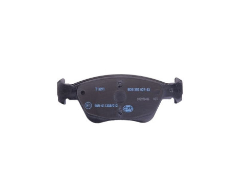 Brake Pad Set, disc brake 8DB 355 007-831 Hella, Image 2