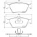 Brake Pad Set, disc brake 8DB 355 007-831 Hella, Thumbnail 4
