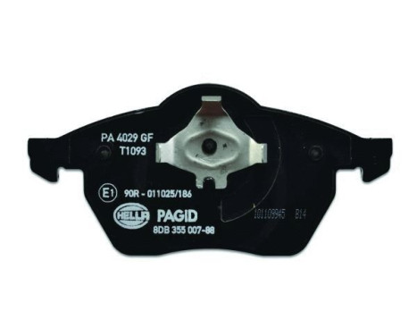 Brake Pad Set, disc brake 8DB 355 007-881 Hella Pagid GmbH, Image 3