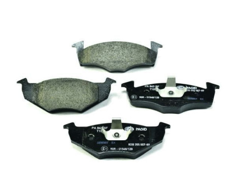 Brake Pad Set, disc brake 8DB 355 007-891 Hella Pagid GmbH