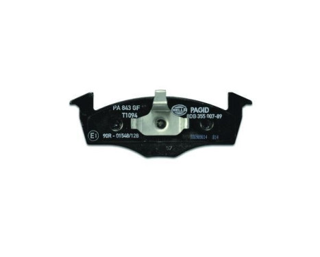 Brake Pad Set, disc brake 8DB 355 007-891 Hella Pagid GmbH, Image 2