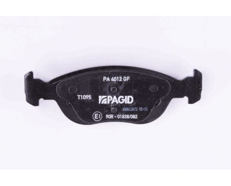 Brake Pad Set, disc brake 8DB 355 007-901 Hella Pagid GmbH, Image 2