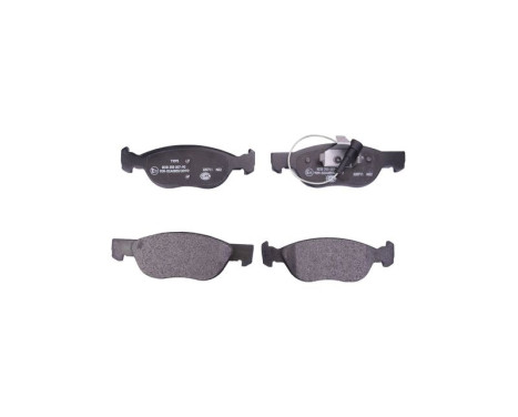 Brake Pad Set, disc brake 8DB 355 007-901 Hella