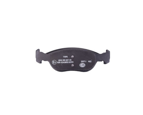 Brake Pad Set, disc brake 8DB 355 007-901 Hella, Image 2