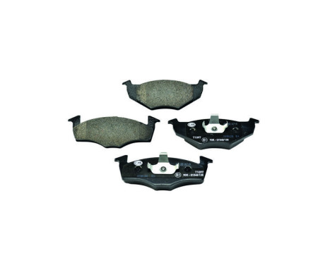 Brake Pad Set, disc brake 8DB 355 007-911 Hella