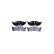 Brake Pad Set, disc brake 8DB 355 007-941 Hella