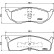 Brake Pad Set, disc brake 8DB 355 007-941 Hella, Thumbnail 4