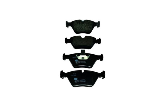 Brake Pad Set, disc brake 8DB 355 007-961 Hella