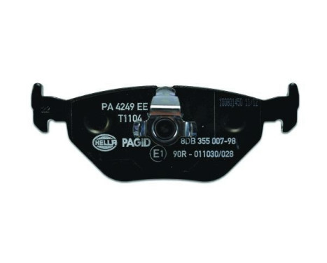 Brake Pad Set, disc brake 8DB 355 007-981 Hella Pagid GmbH, Image 3