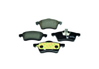 Brake Pad Set, disc brake 8DB 355 008-011 Hella