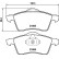 Brake Pad Set, disc brake 8DB 355 008-011 Hella, Thumbnail 4