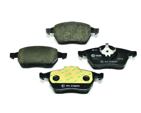 Brake Pad Set, disc brake 8DB 355 008-021 Hella Pagid GmbH, Image 2