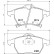 Brake Pad Set, disc brake 8DB 355 008-041 Hella, Thumbnail 4