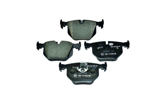 Brake Pad Set, disc brake 8DB 355 008-091 Hella