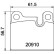 Brake Pad Set, disc brake 8DB 355 008-111 Hella, Thumbnail 4