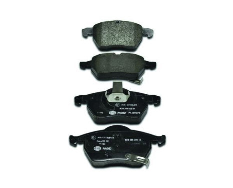Brake Pad Set, disc brake 8DB 355 008-141 Hella Pagid GmbH, Image 2