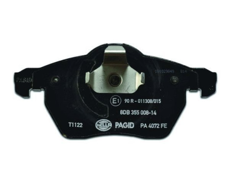 Brake Pad Set, disc brake 8DB 355 008-141 Hella Pagid GmbH, Image 3