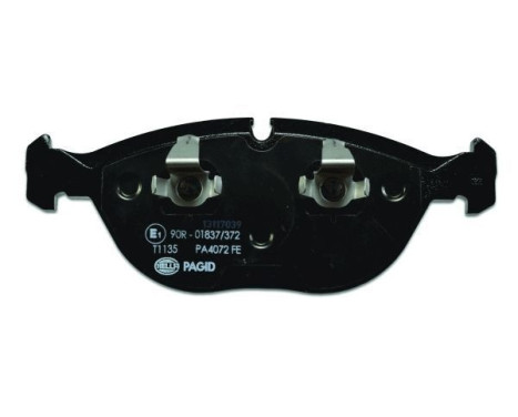 Brake Pad Set, disc brake 8DB 355 008-261 Hella Pagid GmbH, Image 4