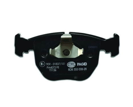 Brake Pad Set, disc brake 8DB 355 008-281 Hella Pagid GmbH, Image 3