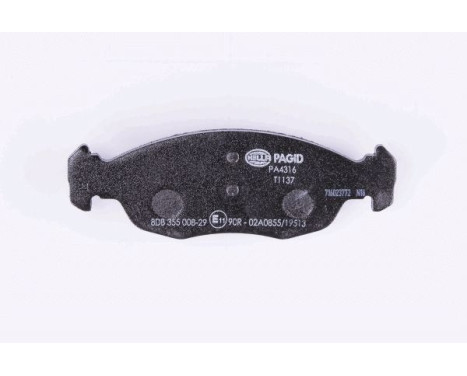 Brake Pad Set, disc brake 8DB 355 008-291 Hella Pagid GmbH, Image 2