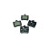 Brake Pad Set, disc brake 8DB 355 008-311 Hella