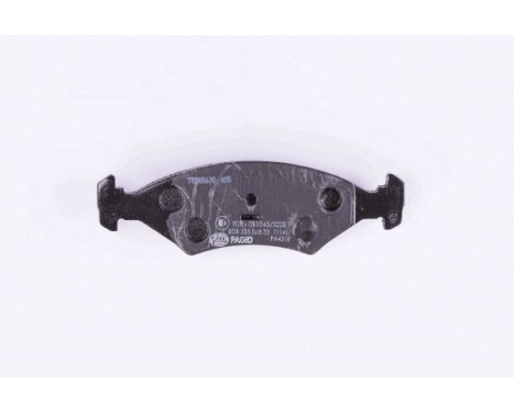 Brake Pad Set, disc brake 8DB 355 008-331 Hella Pagid GmbH, Image 3