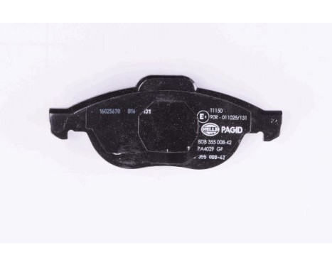 Brake Pad Set, disc brake 8DB 355 008-421 Hella Pagid GmbH, Image 3