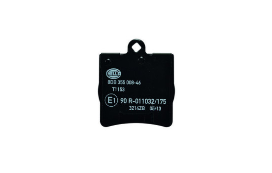 Brake Pad Set, disc brake 8DB 355 008-461 Hella, Image 2