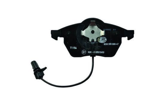 Brake Pad Set, disc brake 8DB 355 008-471 Hella, Image 2