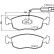 Brake Pad Set, disc brake 8DB 355 008-521 Hella, Thumbnail 4