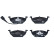 Brake Pad Set, disc brake 8DB 355 008-551 Hella, Thumbnail 3