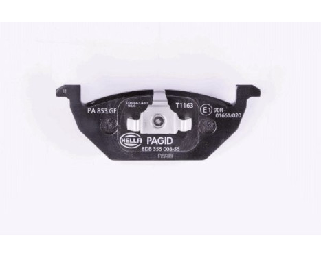 Brake Pad Set, disc brake 8DB 355 008-551 Hella, Image 3