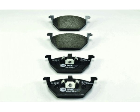 Brake Pad Set, disc brake 8DB 355 008-591 Hella Pagid GmbH, Image 2