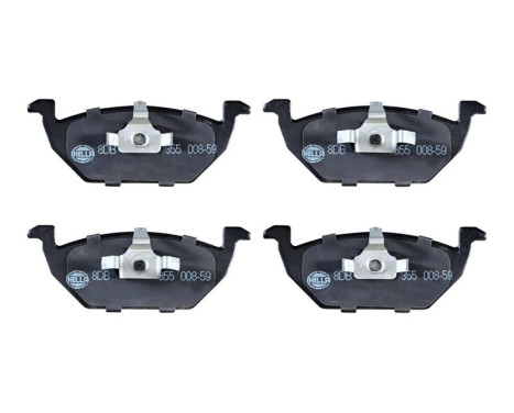 Brake Pad Set, disc brake 8DB 355 008-591 Hella, Image 4