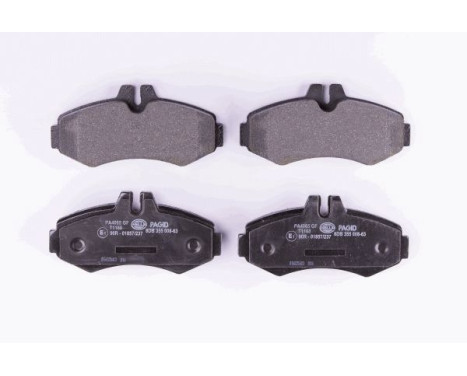 Brake Pad Set, disc brake 8DB 355 008-631 Hella, Image 2