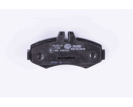 Brake Pad Set, disc brake 8DB 355 008-631 Hella, Image 3