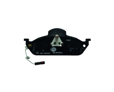 Brake Pad Set, disc brake 8DB 355 008-661 Hella, Image 2