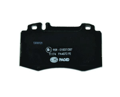 Brake Pad Set, disc brake 8DB 355 008-691 Hella Pagid GmbH, Image 3