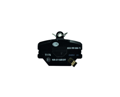 Brake Pad Set, disc brake 8DB 355 008-721 Hella, Image 2