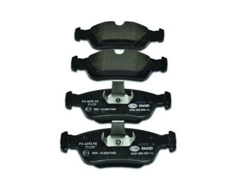 Brake Pad Set, disc brake 8DB 355 008-741 Hella Pagid GmbH, Image 2