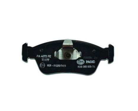 Brake Pad Set, disc brake 8DB 355 008-741 Hella Pagid GmbH, Image 3