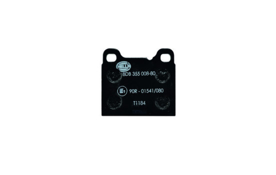 Brake Pad Set, disc brake 8DB 355 008-801 Hella, Image 2