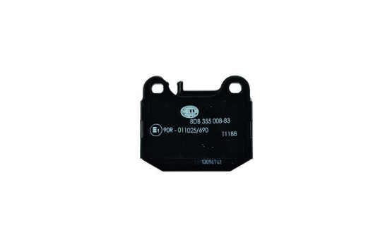 Brake Pad Set, disc brake 8DB 355 008-831 Hella, Image 2