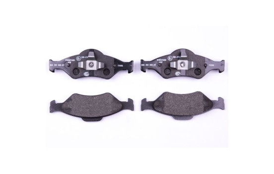 Brake Pad Set, disc brake 8DB 355 008-891 Hella