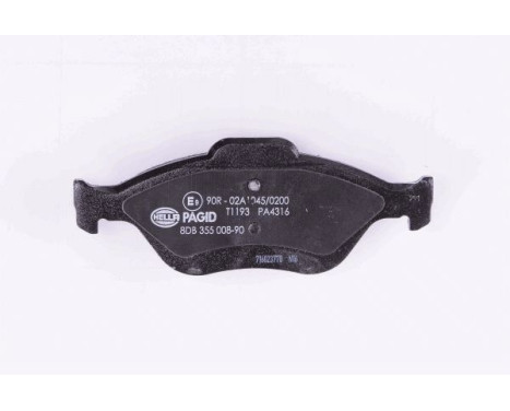 Brake Pad Set, disc brake 8DB 355 008-901 Hella Pagid GmbH, Image 3