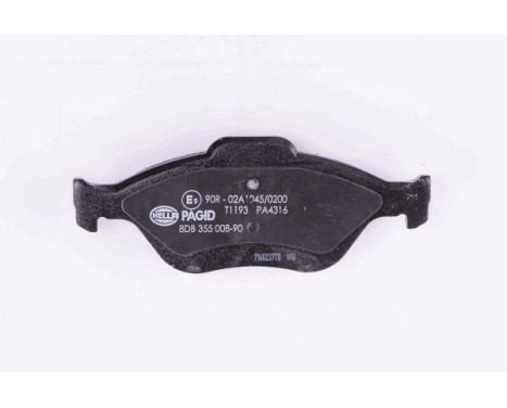 Brake Pad Set, disc brake 8DB 355 008-901 Hella, Image 3