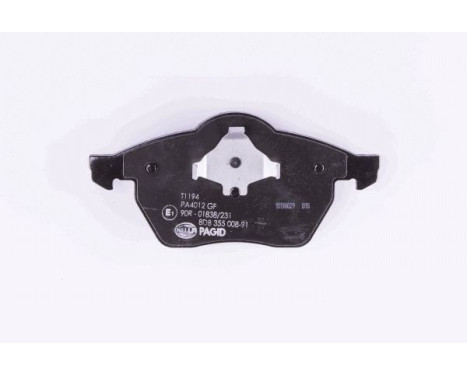 Brake Pad Set, disc brake 8DB 355 008-911 Hella Pagid GmbH, Image 3