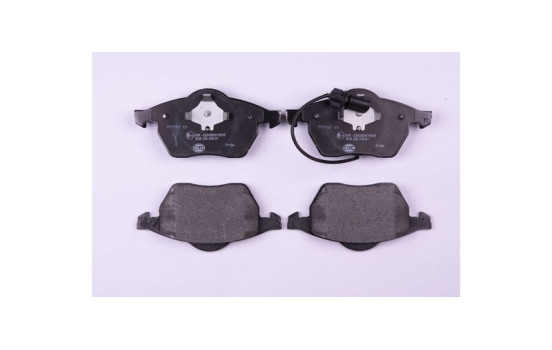 Brake Pad Set, disc brake 8DB 355 008-911 Hella