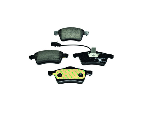 Brake Pad Set, disc brake 8DB 355 008-931 Hella