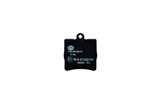 Brake Pad Set, disc brake 8DB 355 008-961 Hella, Image 2